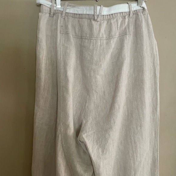 Free people button fly linen cotton blend harem pants - Picture 5 of 11